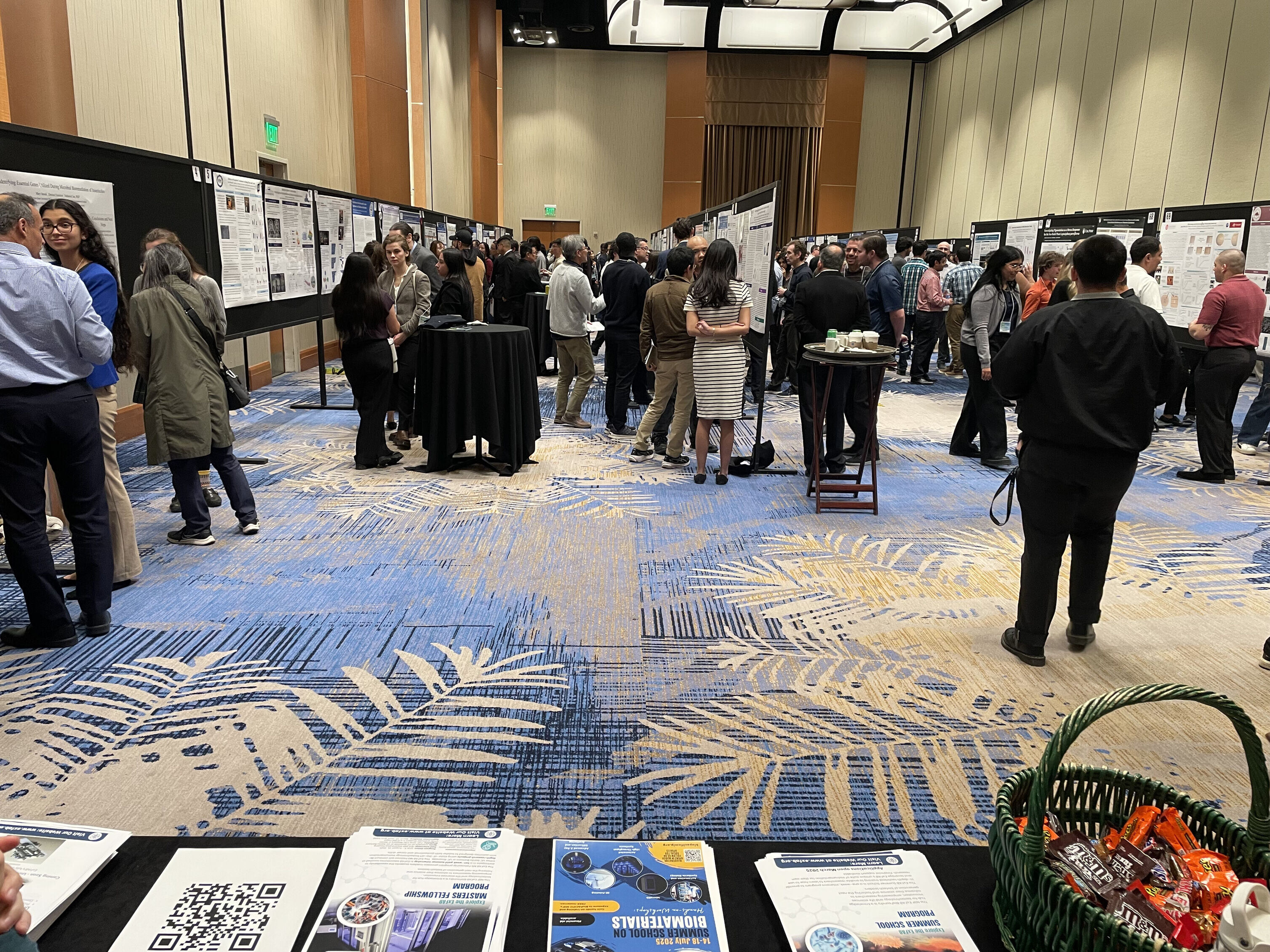 large crowd at a conference