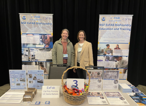 ExFAB Table at CSUBiotech